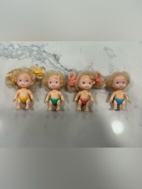 Vintage Tyco Quints 4 Babies